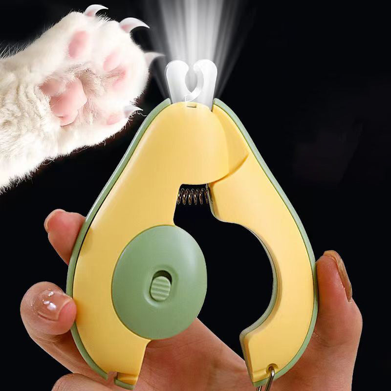 Professional Pet Nail Clipper LED Light Pet Nail Clipper Claw Grooming Scissors For Small Dogs Cats Cutter Cat Accessories