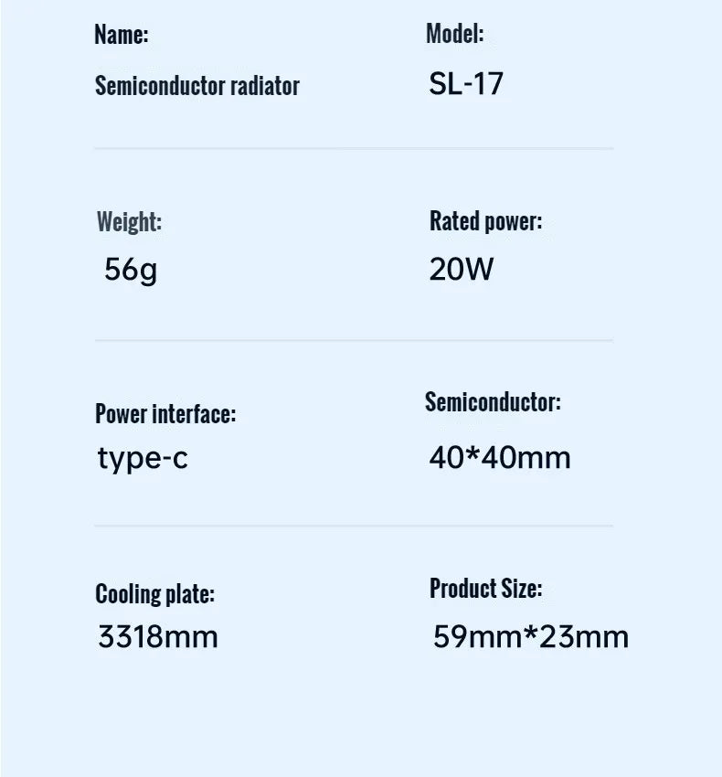 Mobile Phone Magnetic 2 In 1 Semiconductor Radiator