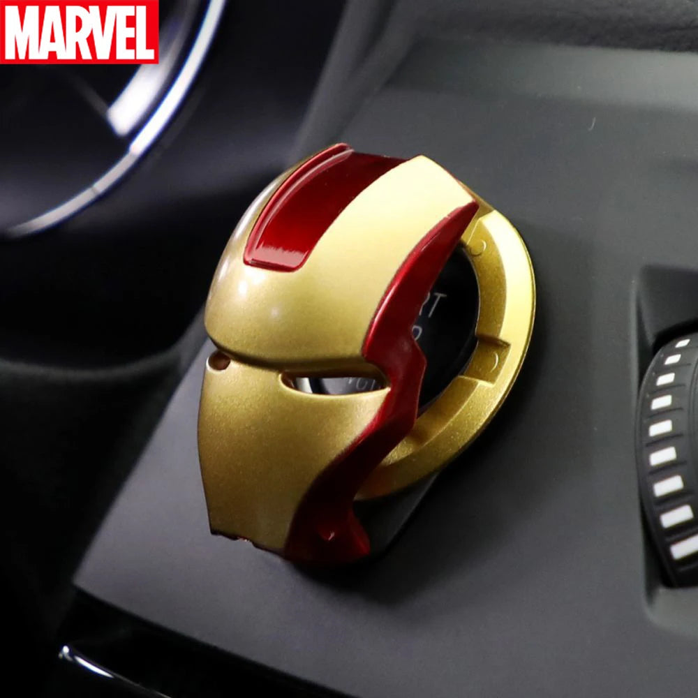 Marvel Car Engine Ignition Start Switch Button Protective Cover