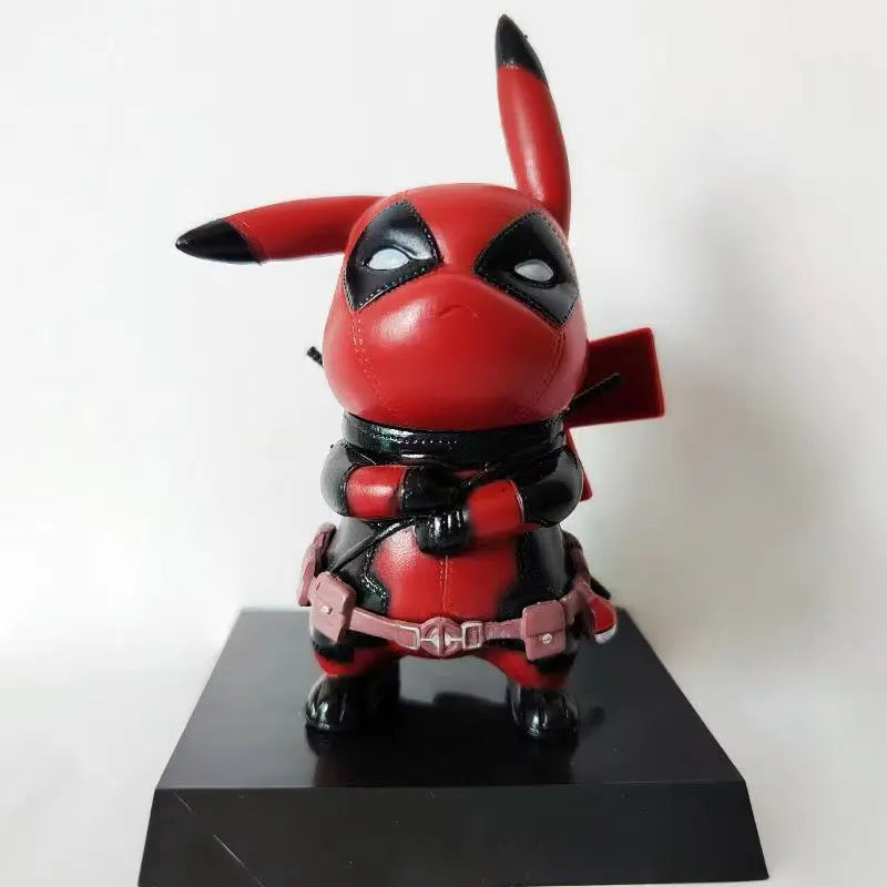 Pokemon Pikachu as X-men Deadpool