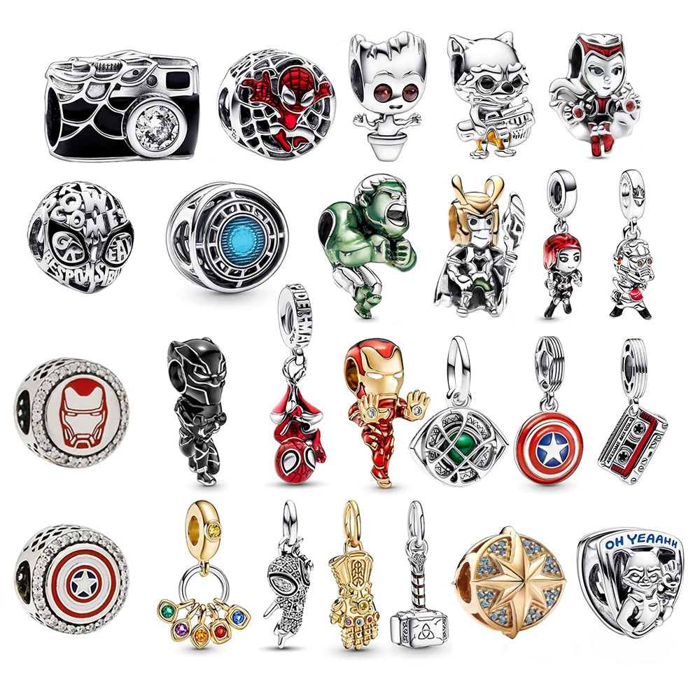 Disney Marvel Silver Charm & Bracelets