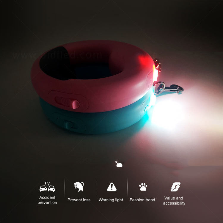 New LED Automatic Telescopic Traction Rope For Pets