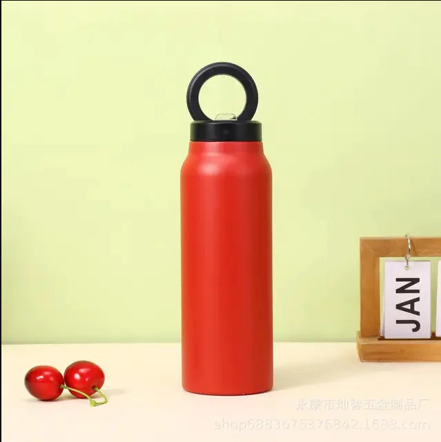 24 Oz Insulated Water Bottle with Phone Mount